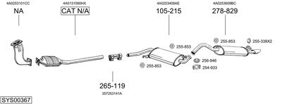 BOSAL SYS00367