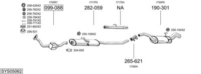 BOSAL SYS05062