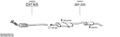 BOSAL SYS27514