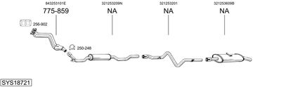 BOSAL SYS18721