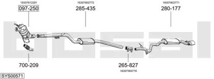 BOSAL SYS00571