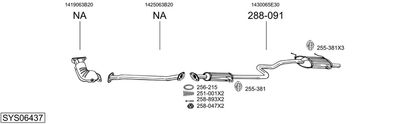 BOSAL SYS06437