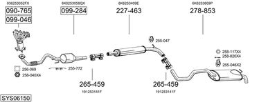 BOSAL SYS06150