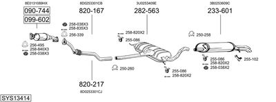 BOSAL SYS13414