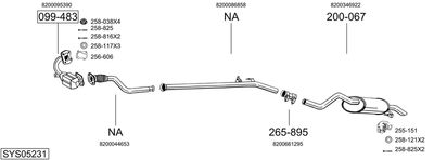 BOSAL SYS05231