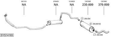 BOSAL SYS14165