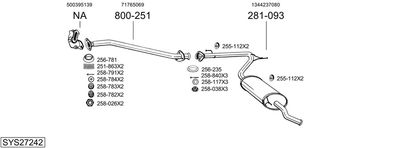 BOSAL SYS27242