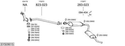 BOSAL SYS09015