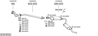 BOSAL SYS19723