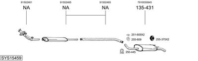 BOSAL SYS15459