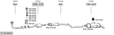 BOSAL SYS04583
