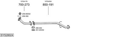 BOSAL SYS28024