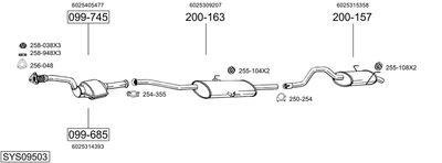 BOSAL SYS09503