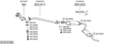 BOSAL SYS10160