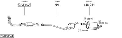 BOSAL SYS08844