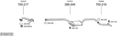 BOSAL SYS24722