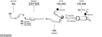 BOSAL SYS18476