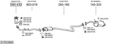 BOSAL SYS03869