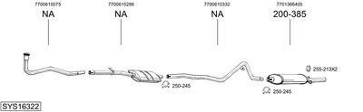 BOSAL SYS16322