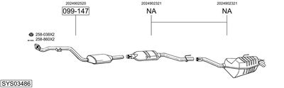 BOSAL SYS03486