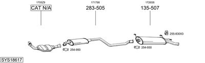 BOSAL SYS18617