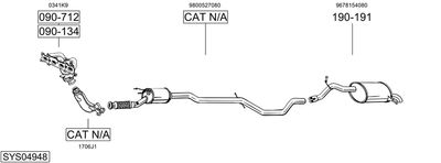 BOSAL SYS04948