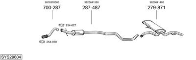 BOSAL SYS29604 BOSAL SYS29604