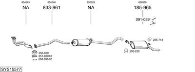 BOSAL SYS15577