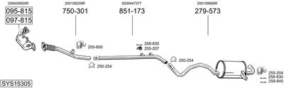 BOSAL SYS15305