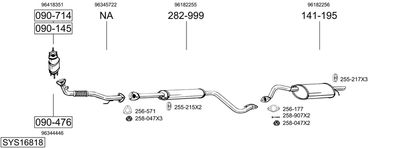 BOSAL SYS16818