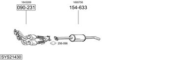 BOSAL SYS21430 BOSAL SYS21430