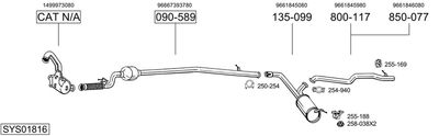 BOSAL SYS01816