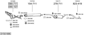 BOSAL SYS01886