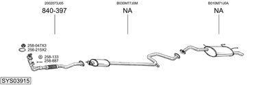 BOSAL SYS03915 BOSAL SYS03915