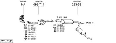 BOSAL SYS10165