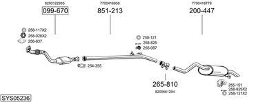 BOSAL SYS05236