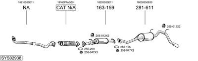 BOSAL SYS02938