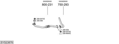 BOSAL SYS23876