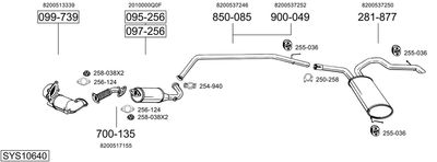 BOSAL SYS10640