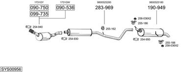 BOSAL SYS00956