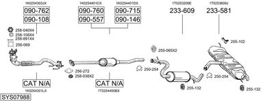 BOSAL SYS07988