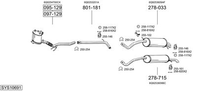 BOSAL SYS10691