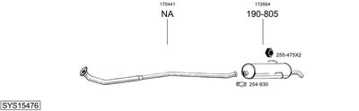 BOSAL SYS15476
