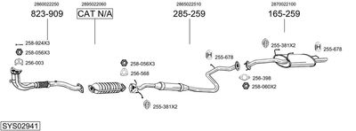 BOSAL SYS02941