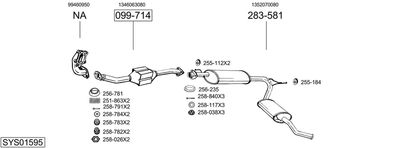 BOSAL SYS01595