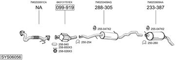 BOSAL SYS06056
