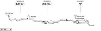 BOSAL SYS23115