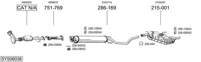 BOSAL SYS06038