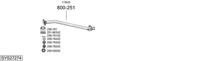 BOSAL SYS27274