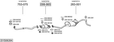 BOSAL SYS06394